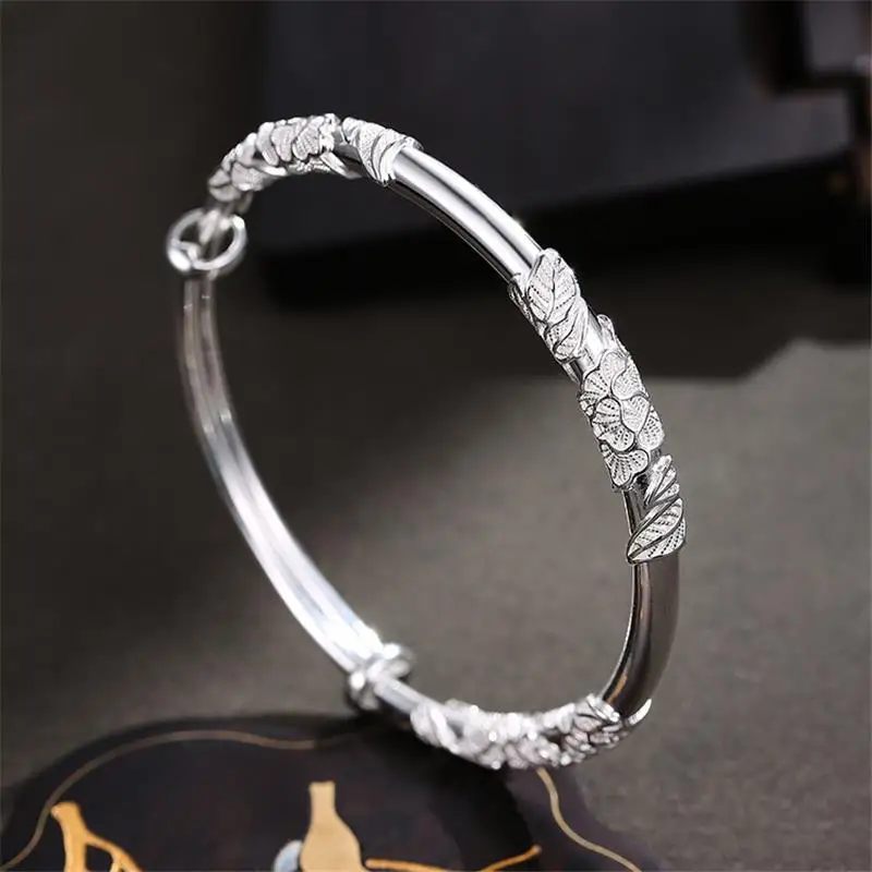 Ethnic Fashion Design - Pulsera de plata de ley 925