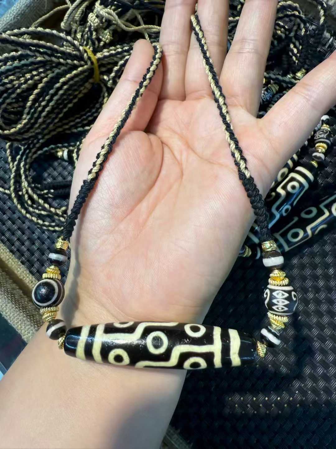 Ethnic Fashion Design - 10 unids/lote 9 ojos con collar