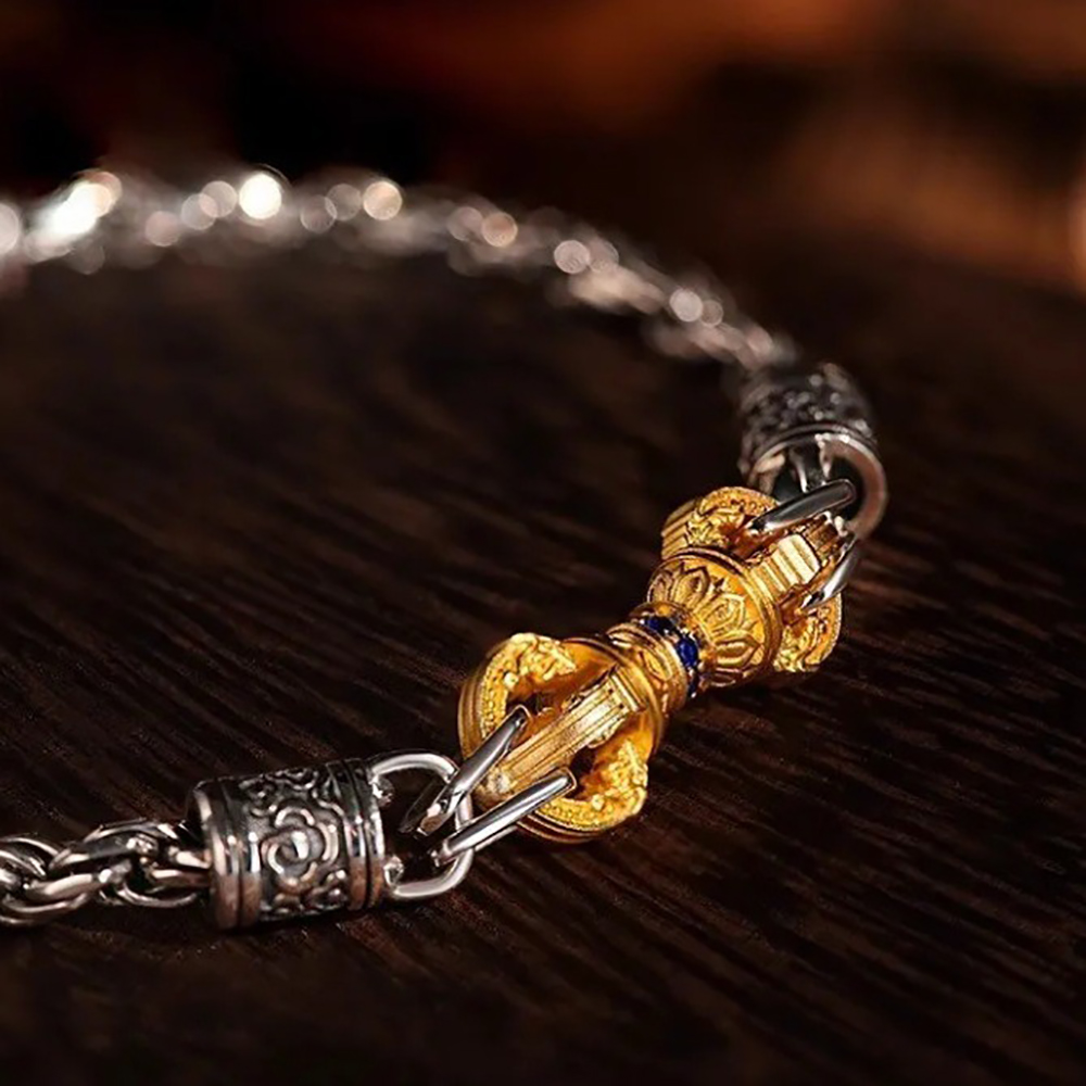 Ethnic Chic Fashion - Amuleto Budista Tibetano, Brazalete Chino Chic,