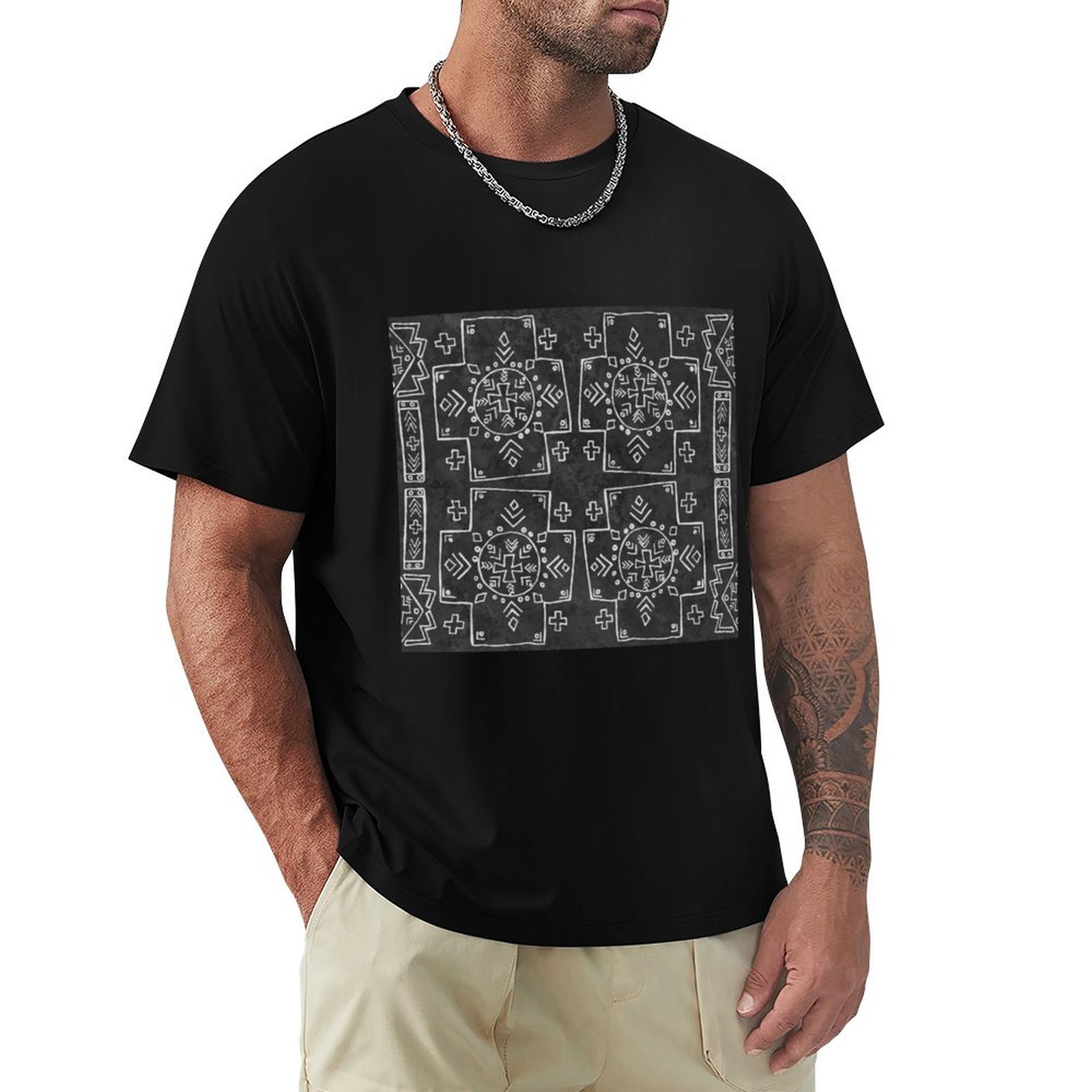 Tela de barro tribal de Malí,  - Mudcloth Print Top reseña y precio