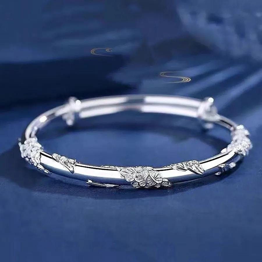 Pulsera de plata de ley 925 co - Ethnic Fashion Design reseña y precio
