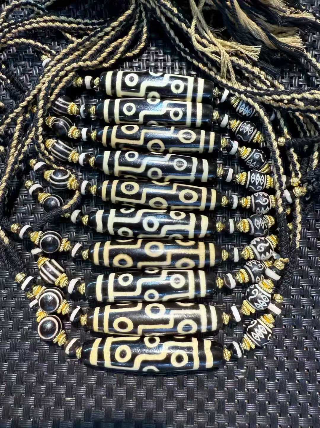 10 unids/lote 9 ojos con colla - Ethnic Fashion Design reseña y precio