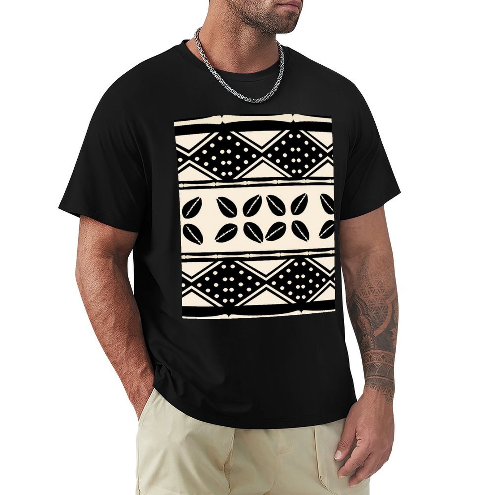 Camiseta con estampado de tela - Mudcloth Print Top reseña y precio