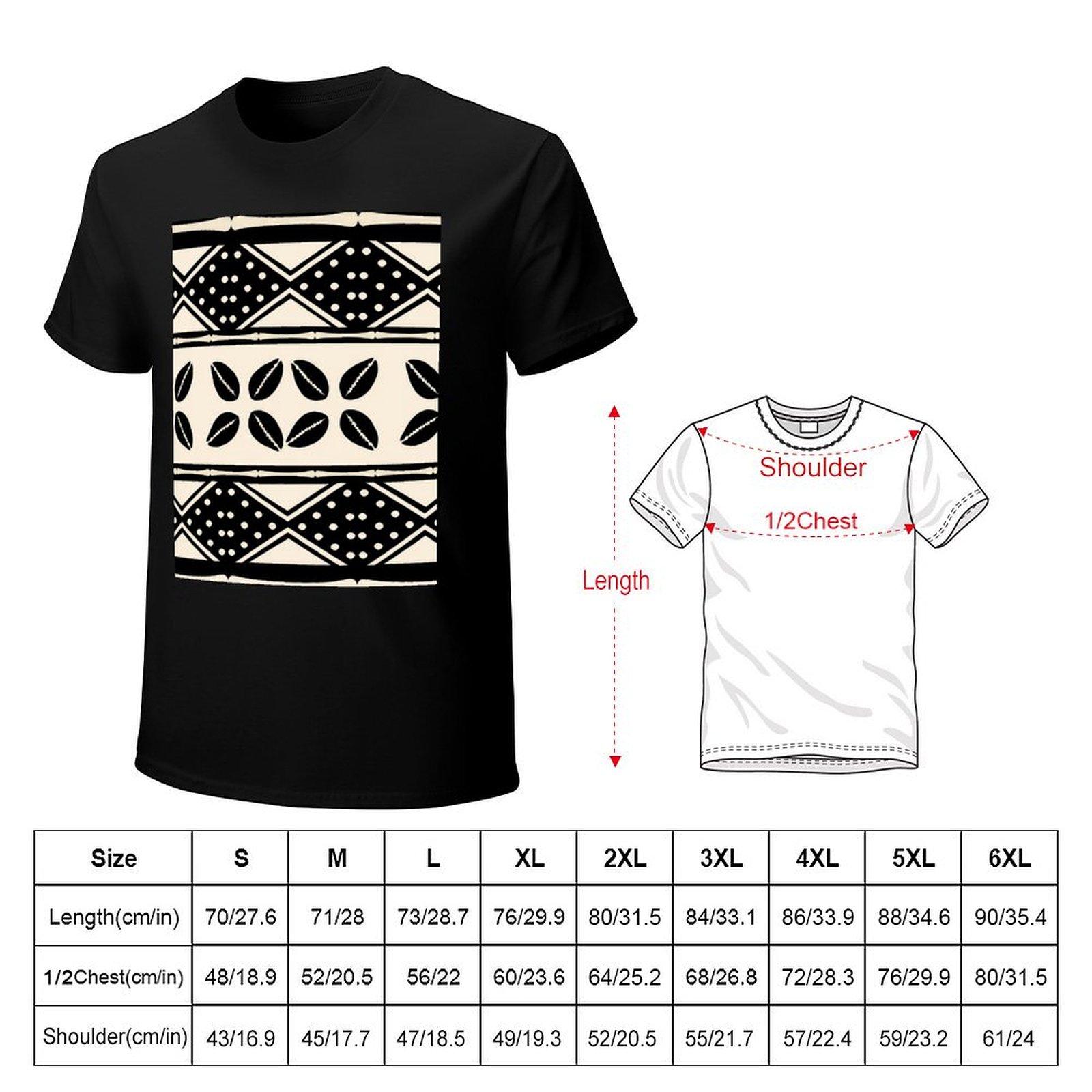 Camiseta con estampado de tela - Mudcloth Print Top reseña y precio