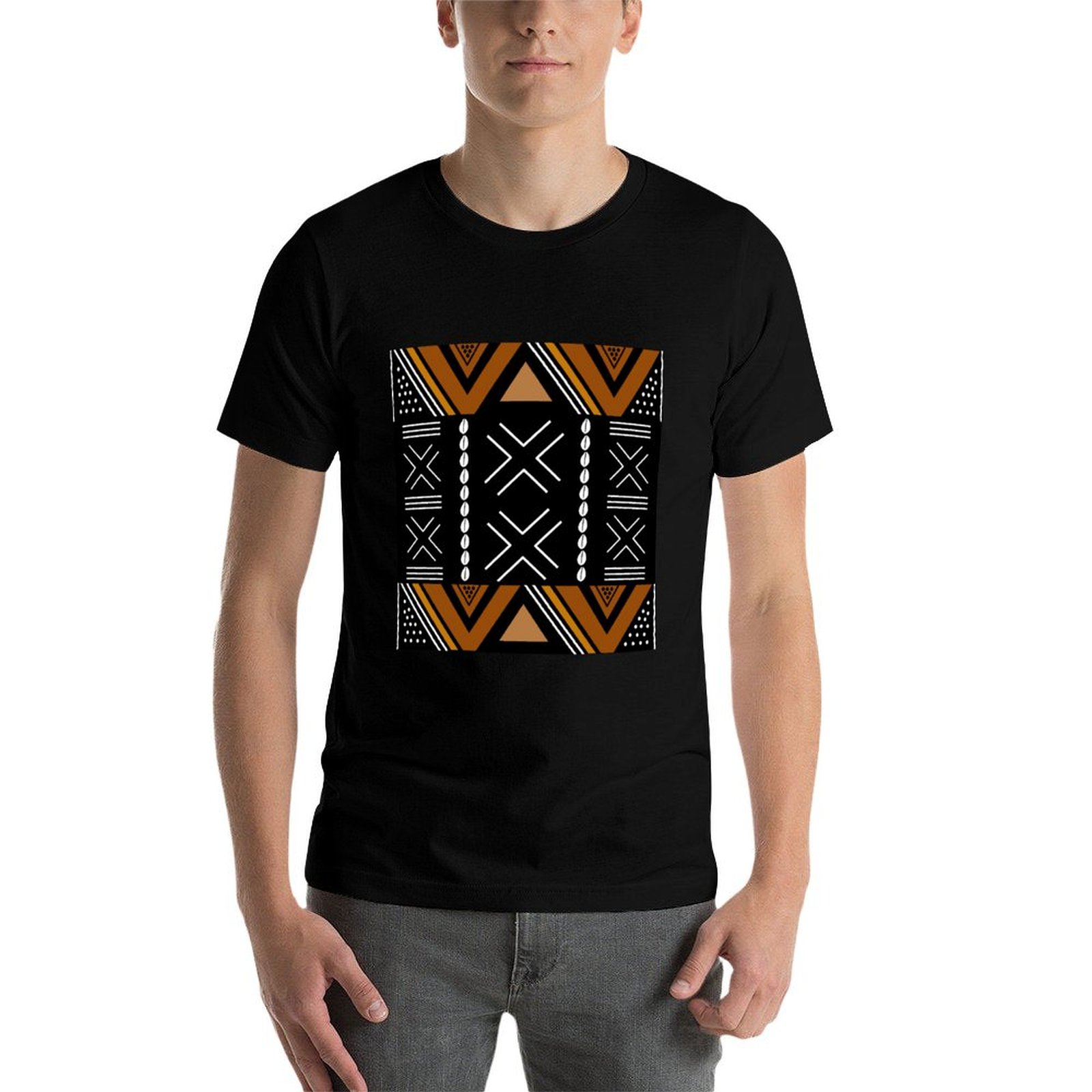 Camiseta con diseño de bogolan - Mudcloth Print Top reseña y precio