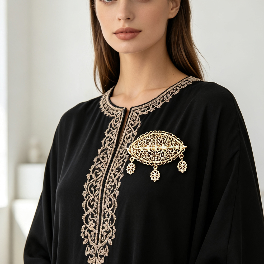 Elegante Broche Árabe para Muj - Ethnic Chic Fashion reseña y precio