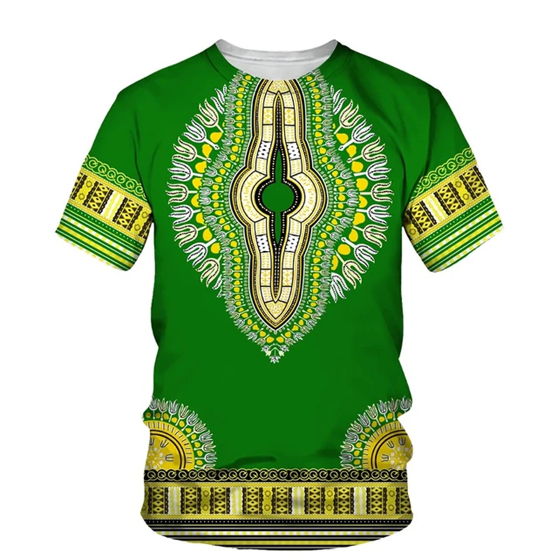 Camiseta con estampado 3D Hara - Dashiki Shirt Men reseña y precio