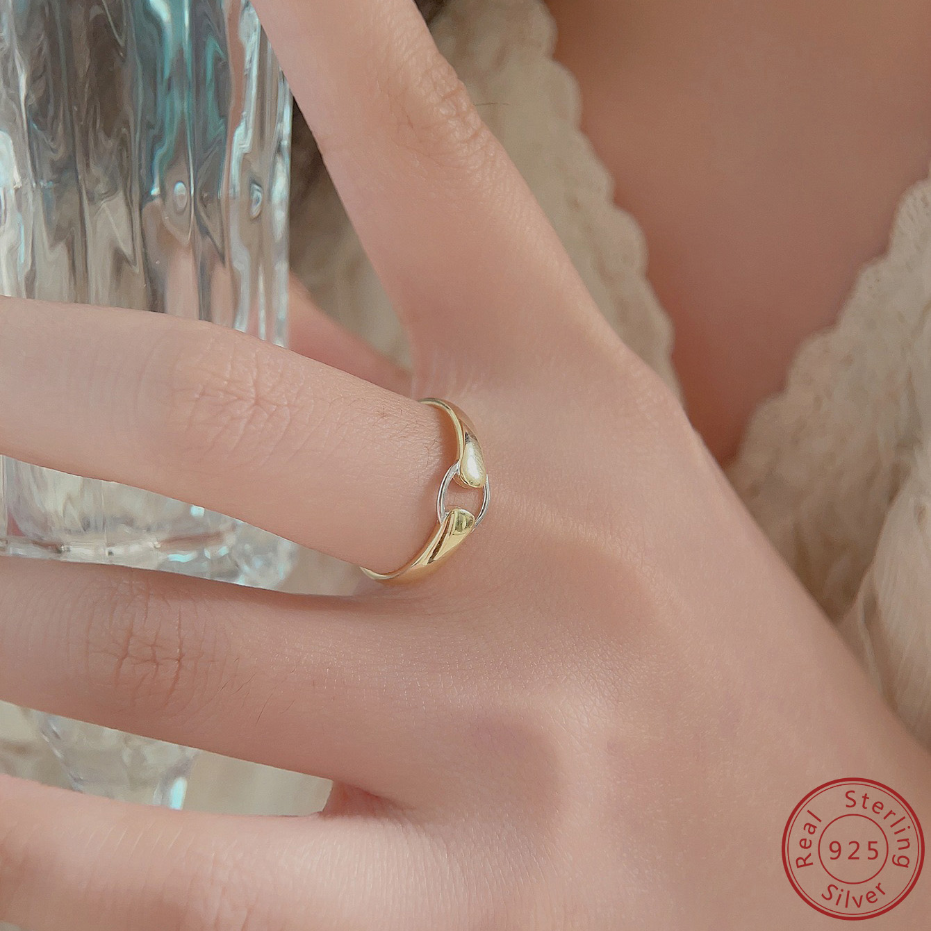 Anillo de plata de ley 2023 S9 - Ethnic Fashion Design reseña y precio