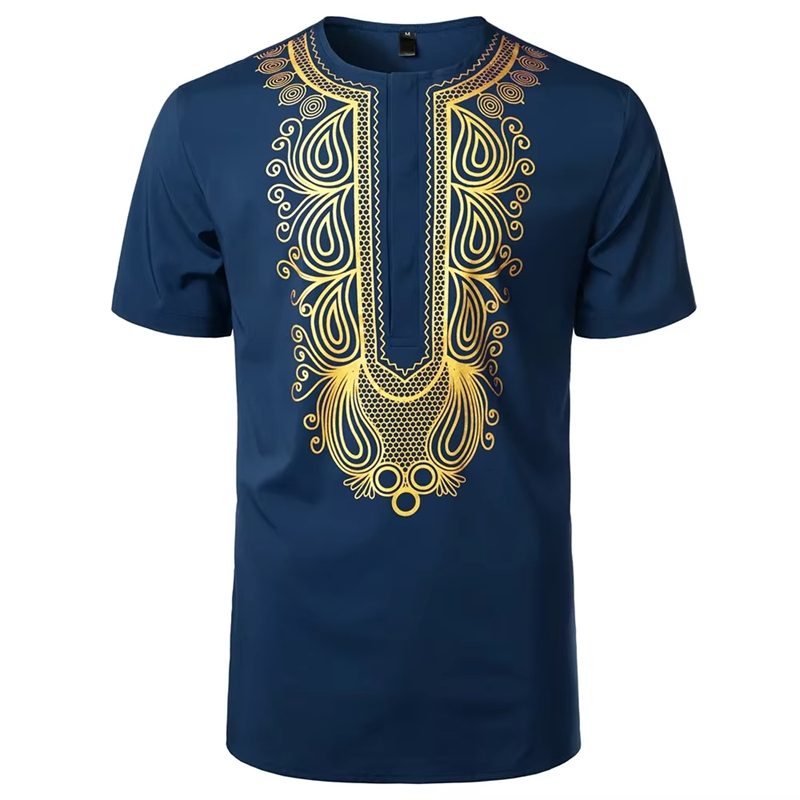 Camiseta de diseñador a la mod - Dashiki Shirt Men reseña y precio