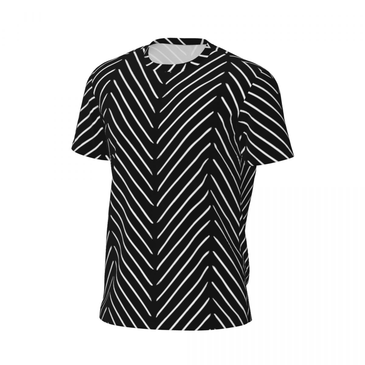 Sportswear T-Shirt Male Retro  - Mudcloth Print Top reseña y precio