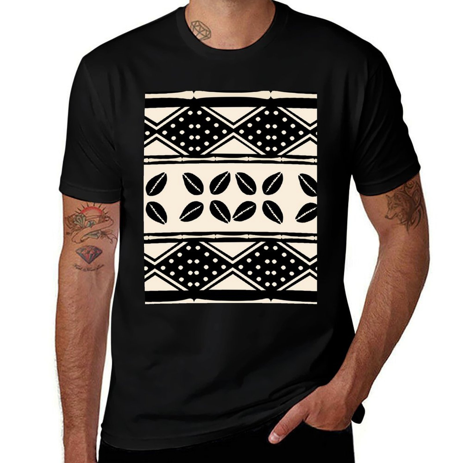 Camiseta con estampado de tela - Mudcloth Print Top reseña y precio