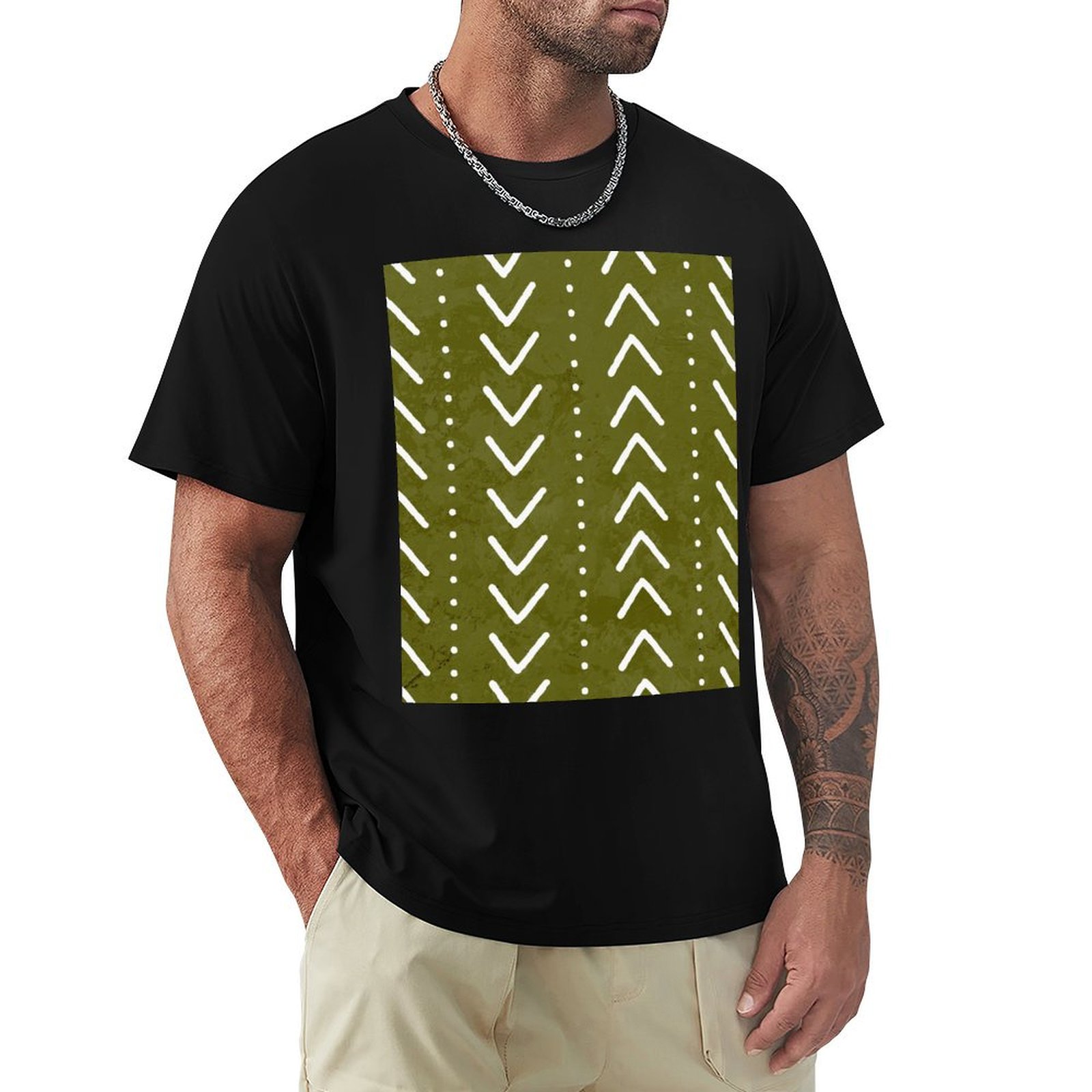 Camiseta con estampado de flec - Mudcloth Print Top reseña y precio