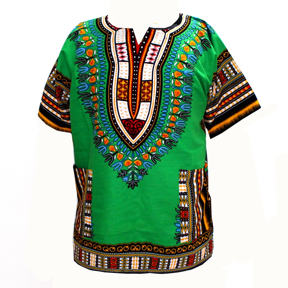 (Envío rápido) 2016 El más nue - Dashiki Shirt Men reseña y precio