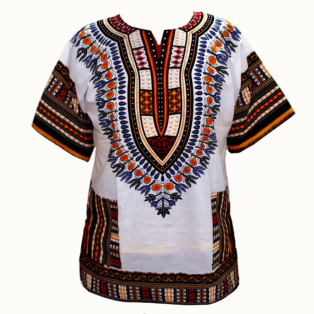 (Envío rápido) 2016 El más nue - Dashiki Shirt Men reseña y precio