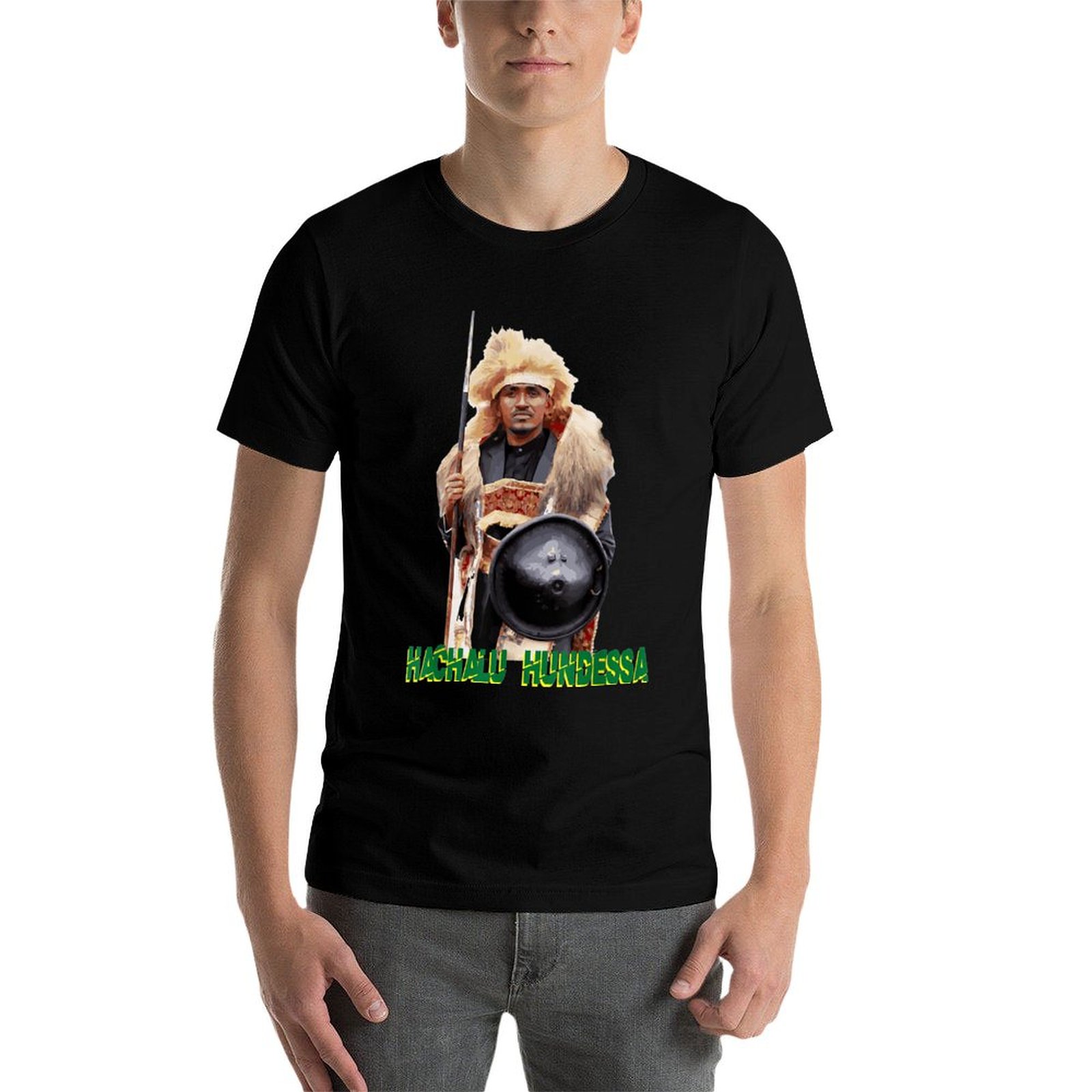 Camiseta de artista oromo Haca - Dashiki Shirt Men reseña y precio