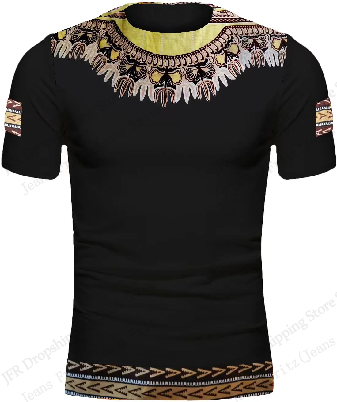 Camiseta Dashiki con estampado - Dashiki Shirt Men reseña y precio
